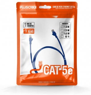 PATCH+CORD+NAC.+CAT5E+5+METROS+PLUS+CABLE+PC-ETHU50BL