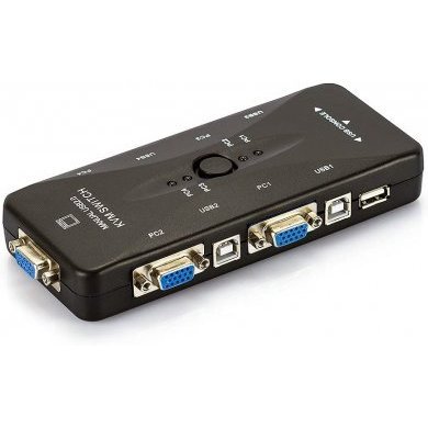 ADAPTADOR NAC. KVM SWITCH VGA/USB 4 PORT USB KVM41UA