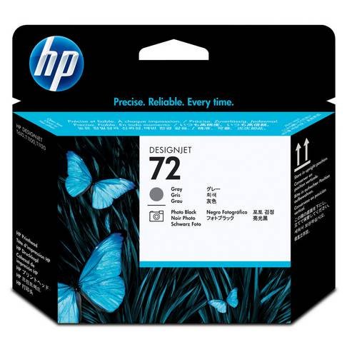 CABEÇA DE IMPRESSÃO C9380A HP 72 - CINZA E PRETO FOTOGRAFICO