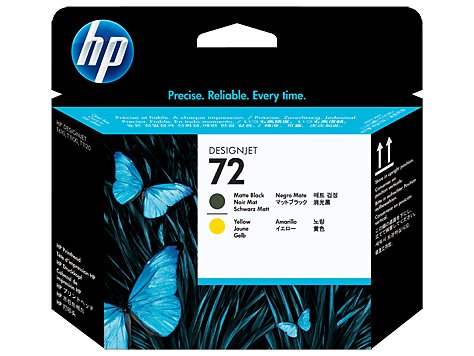 CABEÇA DE IMPRESSÃO C9384A HP 72 -PRETO MATE E AMA