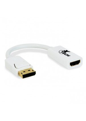 CABO CONVERSOR VIDEO XTC-358 DISPLAYPORT MACHO P/ HDMI FÊMEA