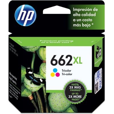 Cartucho hp 662xl color