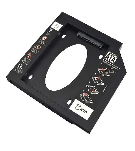 CASE P/ HD/SSD NOTEBOOK CADDY 9,5MM MULTILASER GA172