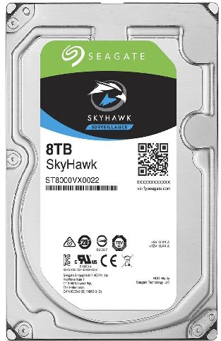 HD 8TB P/ CFTV ST8000VX0022 SATA3 3,5" 7200RPM SEAGATE