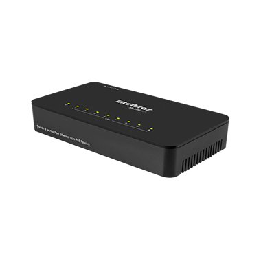 SWITCH 8 PORTAS NAC. SF 800Q+ NÃO GERENCIAVEL INTELBRAS