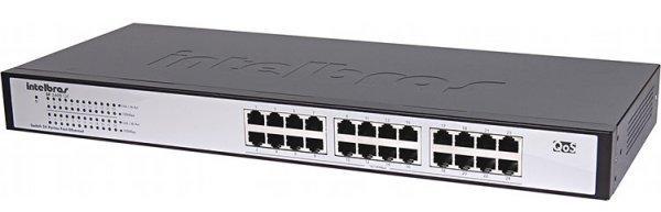 SWITCH 24 PORTAS SF2400QR INTELBRAS