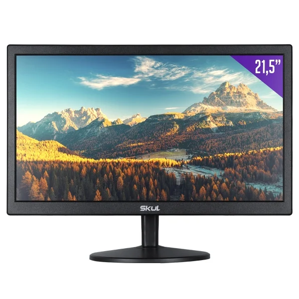 MONITOR 21.5&quot; OFFICE LED C/ ENTRADA/HDMI+VGA/SKUL