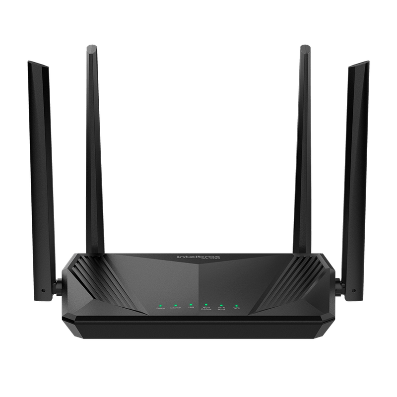 ROTEADOR WIRELESS AC1500 W6 DUAL BAND WIFI6 INTELBRAS