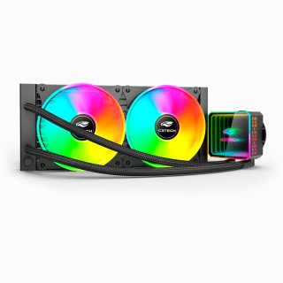 WATER+COOLER+FC-W240RGB+240MM+PRETO+C3TECH