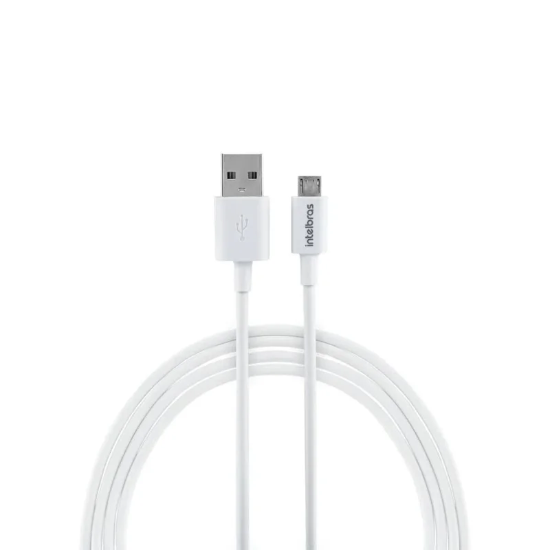 CABO USB MICRO-USB 1,2M EUAB 12PB BRANCO INTELBRAS