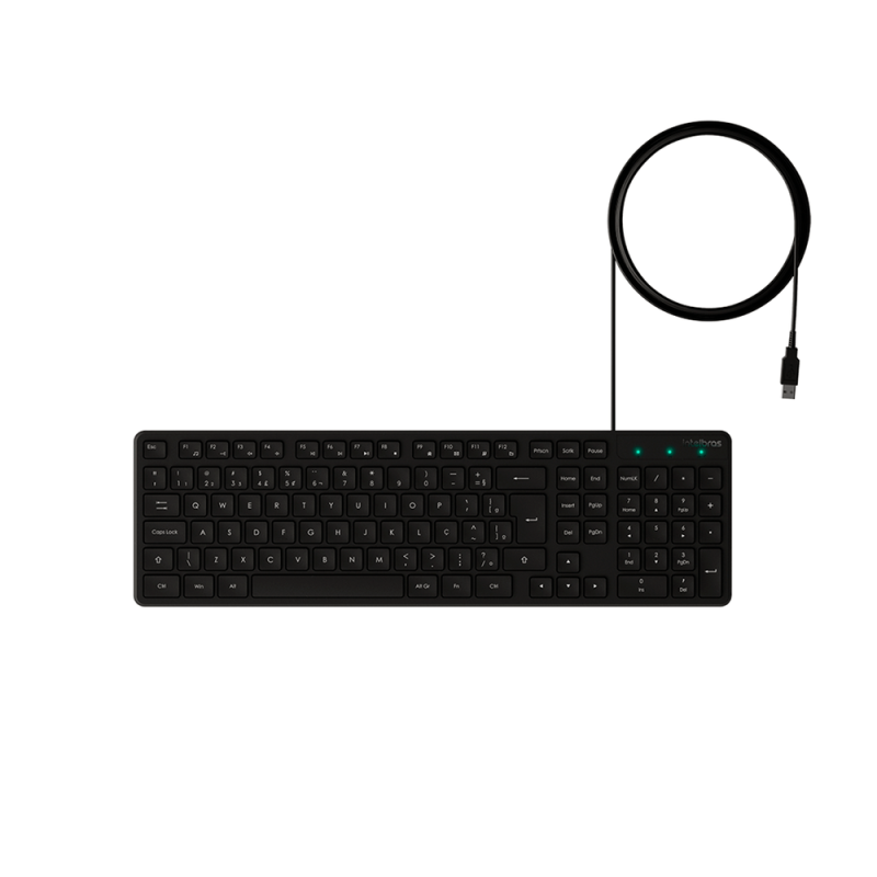 TECLADO COM FIO NAC. PRETO TCI10 INTELBRAS