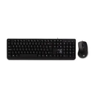 KIT+ESSENTIAL+TECLADO+E+MOUSE+COM+FIO+USB+2.0+ABNT2+MAXPRINT