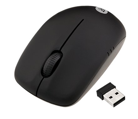 MOUSE SEM FIO WIRELESS 0404 PRETO BRIGTH
