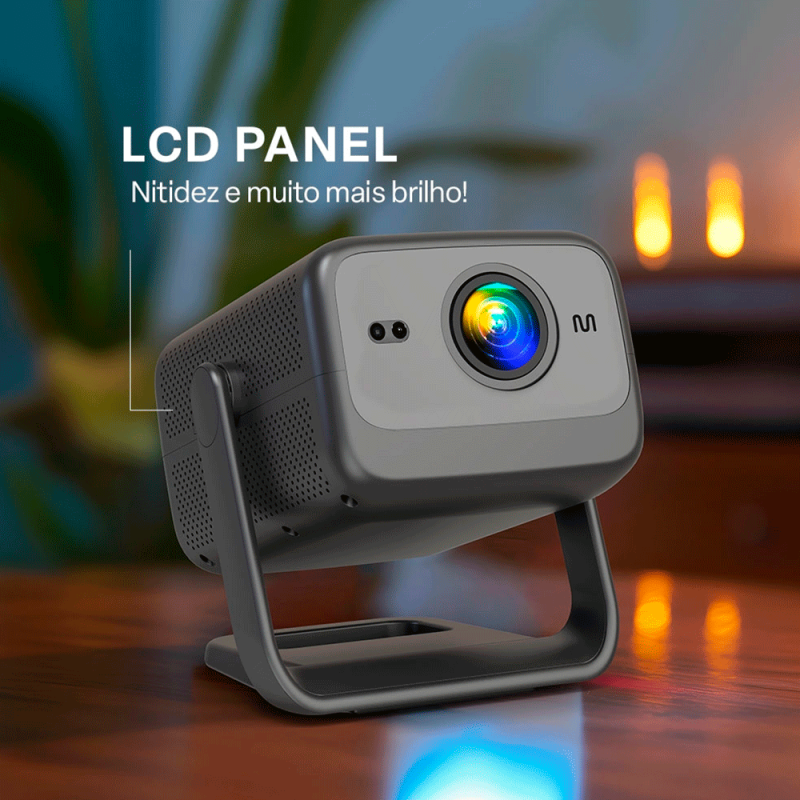 PROJETOR SMART 300 ANSI LUMENS ANDROID BLUETOOT PJ300N MULTI