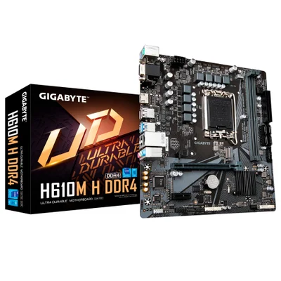 PLACA MÃE H610M S2H NAC LGA 1700/2XDDR4/HDMI/12TH/GIGABYTE