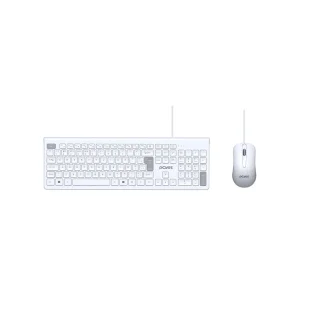KIT+TECLADO+E+MOUSE+COM+FIO+USB+SOFT+BRANCO+PC0SF2W