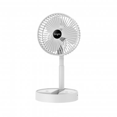 VENTILADOR PORTATIL RECARREGAVEL BRANCO BRIGHT VN002