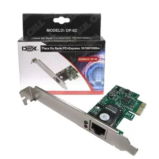 PLACA+DE+REDE+PCI+EXPRESS+DP-02+10%2F100%2F1000+0977