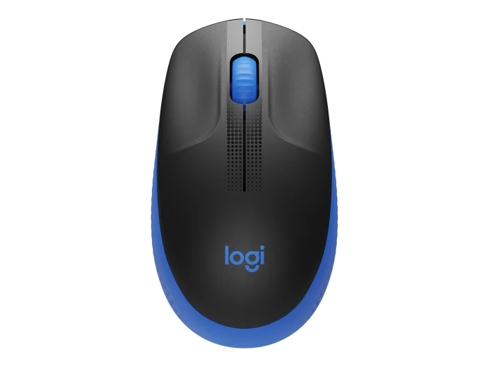 MOUSE SEM FIO M190 WIRELESS 910-005903 AZUL/PRETO LOGITECH