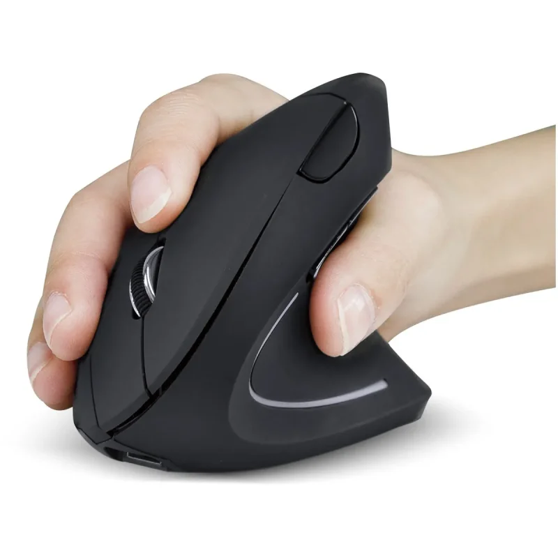 MOUSE VERTICAL SEM FIO 1600DPI POWER FIT PM300 VINIK