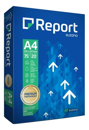 PAPEL A4 75G/M 500FLS/ REPORT PREMIUM