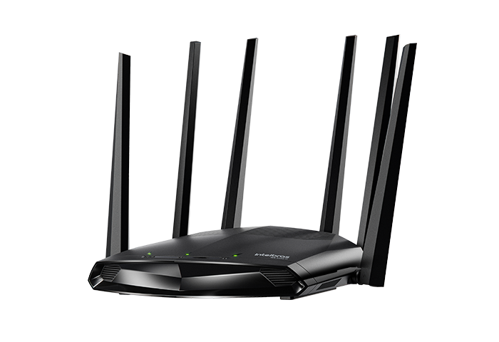 ROTEADOR WIRELESS 4 ANTENAS DUAL BAND W5-2100G INTELBRAS